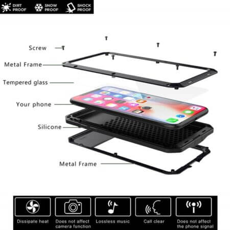 TitanGuard iPhone Case – Ultimate protection for your iPhone – Shockproof, scratch-resistant
