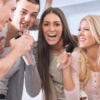 SingJoy Mini Karaoke System – Wireless Microphones for Unforgettable Singing Moments